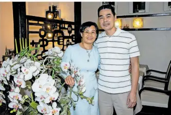  ?? FOTOS: LASZLO PINTER ?? Quang Hoa Nguyen führt mit seiner Frau Thi Tuyet Nhung das „Indochine“.