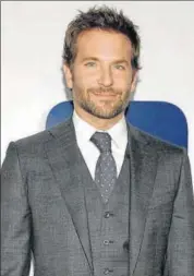  ?? PHOTO: EVAN AGOSTINI/INVISION/AP ?? Actor Bradley Cooper