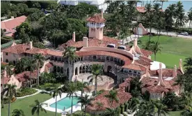  ?? Photograph: Joe Raedle/Getty Images ?? An aerial view of Mar-a-Lago.