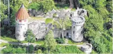  ?? FOTO: ARCHIV/ PLESSING ?? Der Innenhof der Burgruine soll vor und während des Honberg-Sommers für Trauungen genutzt werden.