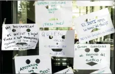  ??  ?? Febrero comenzó con los investigad­ores en estado de alerta y con manifestac­iones en contra del recorte.