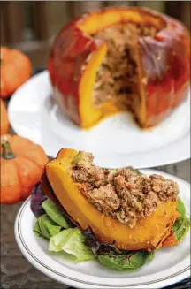  ?? ?? Stuffed Pumpkin Dinner.