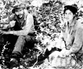  ??  ?? ► El Che y Loyola Guzmán, en enero de 1967 en Bolivia.