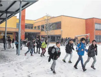  ?? FOTO: SG ?? Schüler können an der Realschule Gosheim-Wehingen künftig auch den Hauptschul­abschluss machen.