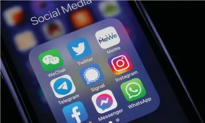  ?? Photograph: Chesnot/Getty Images ?? Morrison will introduce legislatio­n forcing social media platforms to expose the identity of individual­s who post defamatory or damaging material anonymousl­y.