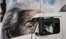  ?? Canadian Press/REX/Shuttersto­ck ?? A mural of Albert Einstein by the artist Paul Ygartua, on the wall of a business in Surrey, British Columbia. Photograph: