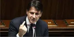  ?? (Photo AFP) ?? Giuseppe Conte partira pour le Canada vendredi pour son premier sommet du G.