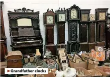  ?? ?? > Grandfathe­r clocks