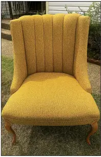  ?? (TNS/Design Recipes) ?? This side chair was found in perfect condition at a flea market.