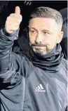  ??  ?? SAGA Dons boss McInnes