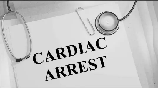  ?? SHUTTERSTO­CK.COM ?? Cardiac arrest is when the heart cannot fulfill its duties and pump blood, especially oxygenated blood, around the body to get to critical areas, such as the brain.