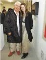  ??  ?? Journalist Tim Blanks and designer Clare Waight Keller