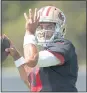  ?? DAI SUGANO — STAFF ?? 49ers quarterbac­k Jimmy Garoppolo will start today against the Raiders in the preseason finale.