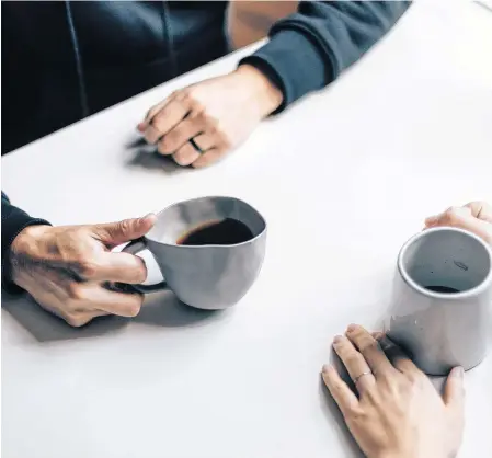  ?? STOCK IMAGE ?? Offering a caregiver the opportunit­y to go out for a coffee can make all the difference in someone’s life.