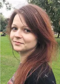  ?? YULIA SKRIPAL / FACEBOOK VIA THE ASSOCIATED PRESS ?? An image of the daughter of former Russian spy Sergei Skripal, Yulia Skripal, taken from her Facebook account.