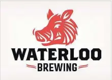  ?? BRICK BREWING ?? Brick Brewing’s craft beers are sold under the Waterloo Brewing brand.