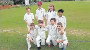  ??  ?? Cropston’s U11 side are celebratin­g after winning their league, completing the season on Friday undefeated.
