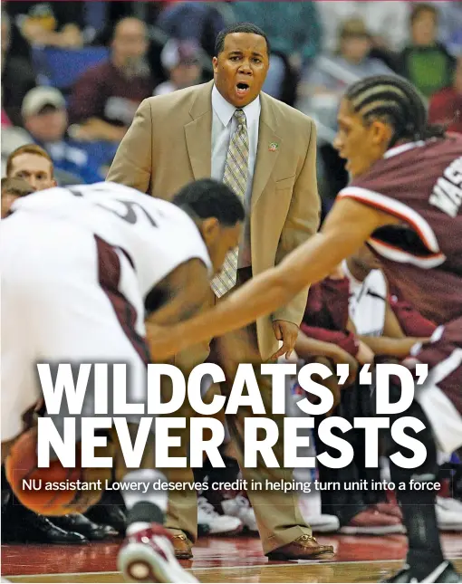  ?? GETTY IMAGES ?? Chris Lowery, who guided Southern Illinois to the Sweet 16 in the 2007 NCAA tourney, was named the top Big Ten assistant coach of the year last week.