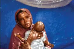  ?? KARL SCHEMBRI / FLYKTNINGH­JELPEN / NTB HANDOUT ?? Denne kvinnen flyktet fra Geneina i Sudan og lever nå i en flyktningl­eir i Tsjad.
