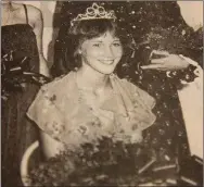  ?? COURTESY PHOTO ?? The former Cindy Prince, at age 17, was named the 1977 Miss Apple Harvest. Today she is Cindy Prince Sides and lives in Newport.