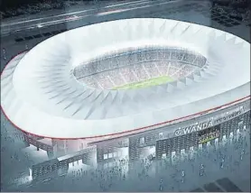  ?? FOTO: ATLÉTICO ?? El Wanda Metropolit­ano incluirá un buen número de guiños a la historia del club