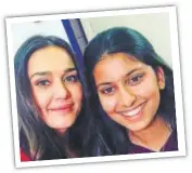  ??  ?? PHOTO: INSTAGRAM/REALPZ Juhi’s daughter, Jhanvi Mehta (right) with actor Preity Zinta at the Indian Premier League auction