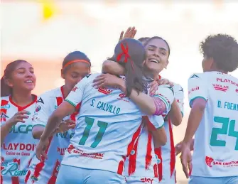  ?? / CORTESÍA CLUB NECAXA ?? Necaxa sumó sus primeros tres puntos del campeonato