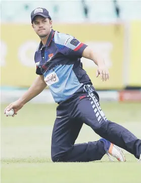  ?? Picture: Gallo Images ?? CAREFUL. Titans captain Albie Morkel has warned his side against complacenc­y when they take on the Cape Cobras at Centurion today.