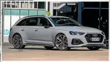  ?? NILE BIJOUX/STUFF ?? Audi has always done well with wagons, particular­ly hot ones like the RS 4.