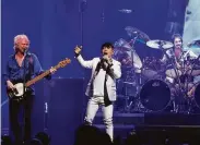  ?? Carlos Avila Gonzalez / The Chronicle ?? Journey, which performed at Chase Center in March, canceled the final four dates of its tour.