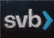  ?? Justin Sullivan/Getty Images ?? Silicon Valley Bank failed last year; the U.S. is still mulling over banking rules stemming from failures more than 15 years ago.