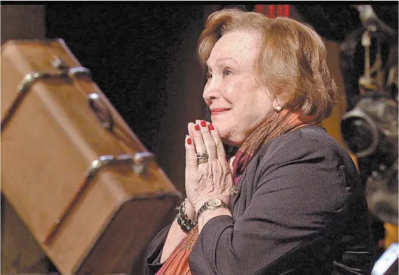  ?? DIVULGAÇÃO / TV BRASIL ?? Uma das grandes damas do teatro e da TV, com mais de 60 anos de carreira, Nicette Bruno morreu aos 87 anos, de Covid- 19