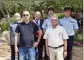  ?? (Photo B. K.) ?? Autour du maire, les pompiers présents le jour du drame : Jean-Claude Mario, Robert Dalmasso, Jean-Claude Mario, Christophe Coutant, Pascal Battistini et Francis Alberti.