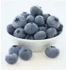  ??  ?? SUPERFOOD Blueberrie­s