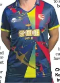  ?? Picture: Ady Kerry ?? Charlie Hartley, wearing Kent’s new T20 kit sponsored by Spitfire Gold