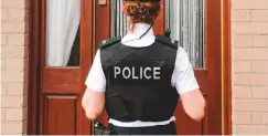  ??  ?? Under Home Office guidelines police must have cause to make home visits