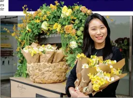  ??  ?? BACK IN BLOOM: The Selfridges Foodhall in Oxford Street has reopened