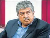  ??  ?? Nilekani, who was scheduled to travel to the US on a previously planned trip, has deferred his plans