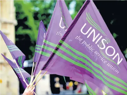  ?? Nick Ansell ?? > This year the union Unison won its challenge over fees for taking a case to an employment tribunal