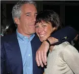  ??  ?? The logs from the flights of Jeffrey Epstein and his alleged ‘ madam’ Ghislaine Maxwell, left, show ex- US President Bill Clinton, right, was a guest