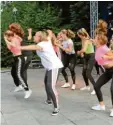  ??  ?? Die Hip-Hop-Crew Prestige vom Tanzstudio Damerau zeigte ihr Können.