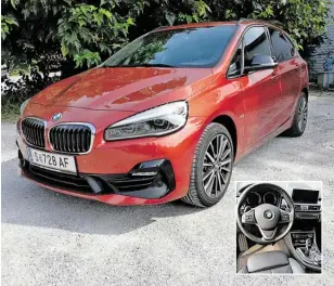  ?? BILDER: SN/UNV (2) ?? Der BMW 218 Active Tourer in seiner zweiten Generation.