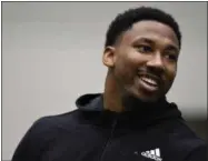  ?? ASSOCIATED PRESS FILE ?? Former Texas A&M defensive end Myles Garrett is the popular pick to be the first player selected in the NFL draft on April 27.