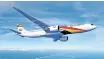  ?? ?? AIR Belgium’s A330neo, which is more environmen­tally friendly, will be connecting South Africa to Belgium.