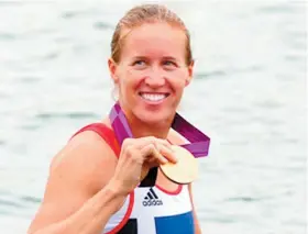  ??  ?? Helen Glover, 34, is targeting a place on GB Rowing's Olympic team.