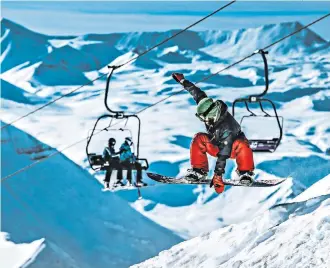  ??  ?? LIFT-OFF
Gudauri is the largest ski resort in Georgia