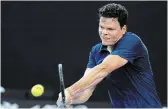  ?? ASANKA BRENDON RATNAYAKE THE ASSOCIATED PRESS FILE PHOTO ?? Milos Raonic has been trying to return from a two-year injury absence since last summer. When he has played, he has looked much like his vintage self.