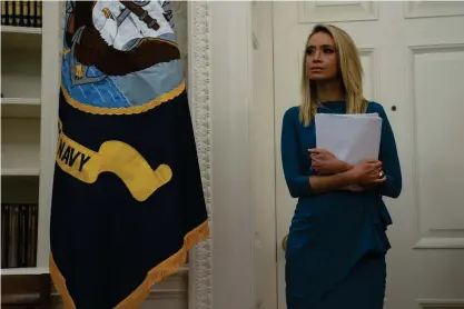  ?? FOTO: EVAN VUCCI/AP-TT ?? Vita husets nya pressekret­erare Kayleigh McEnany.