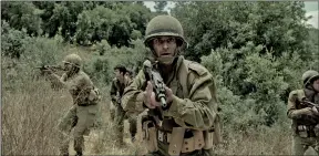 ?? Avraham ?? Tense chapter: Lior Ashkenazi and Joy Rieger, top, and, above, Aviv Alush in the new Israeli war drama