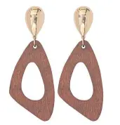  ??  ?? …eye-catching accessorie­s. Tie your hair in a ponytail to let this pair of chunky earrings take centre stage. £7.99, M&Co
